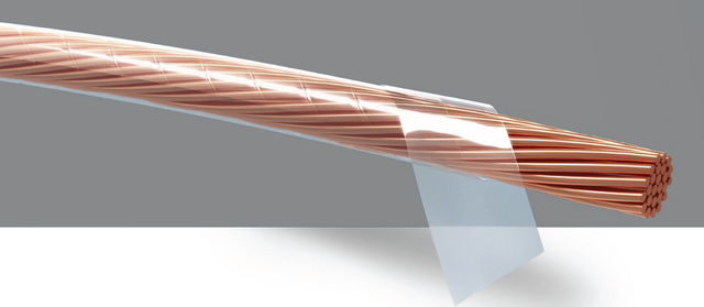 高周波インダクタ用高柔軟性テープリッツ線