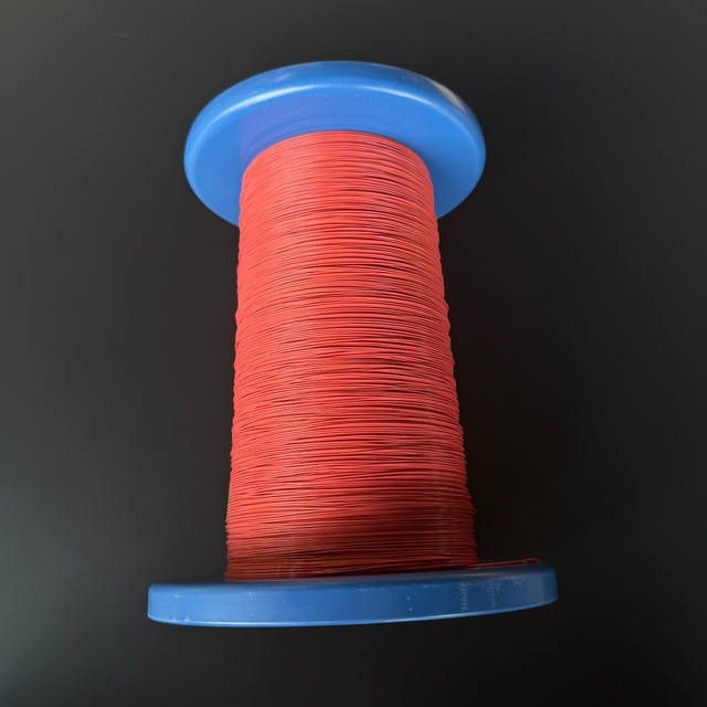 腐食環境用のプレミアム 0.65 mm ピンク テフロン絶縁ワイヤー