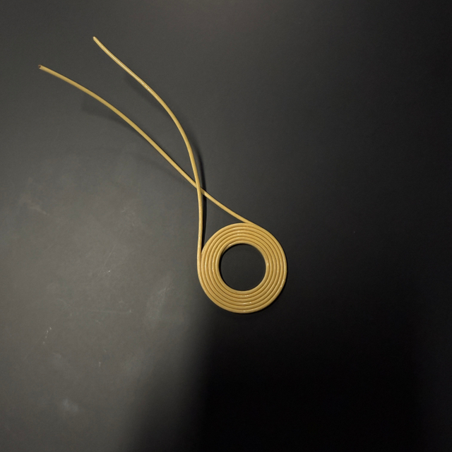 0.07x140mm 黄色自己融着銅コイル (11TS FLW-H)